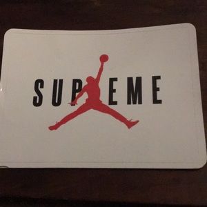Jordan supreme sticker
